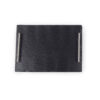 13.78 inch x 9.84 inch Slate Tray with Metal Handle