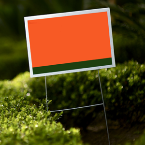 48x48 Screen Printed Coroplast Signs